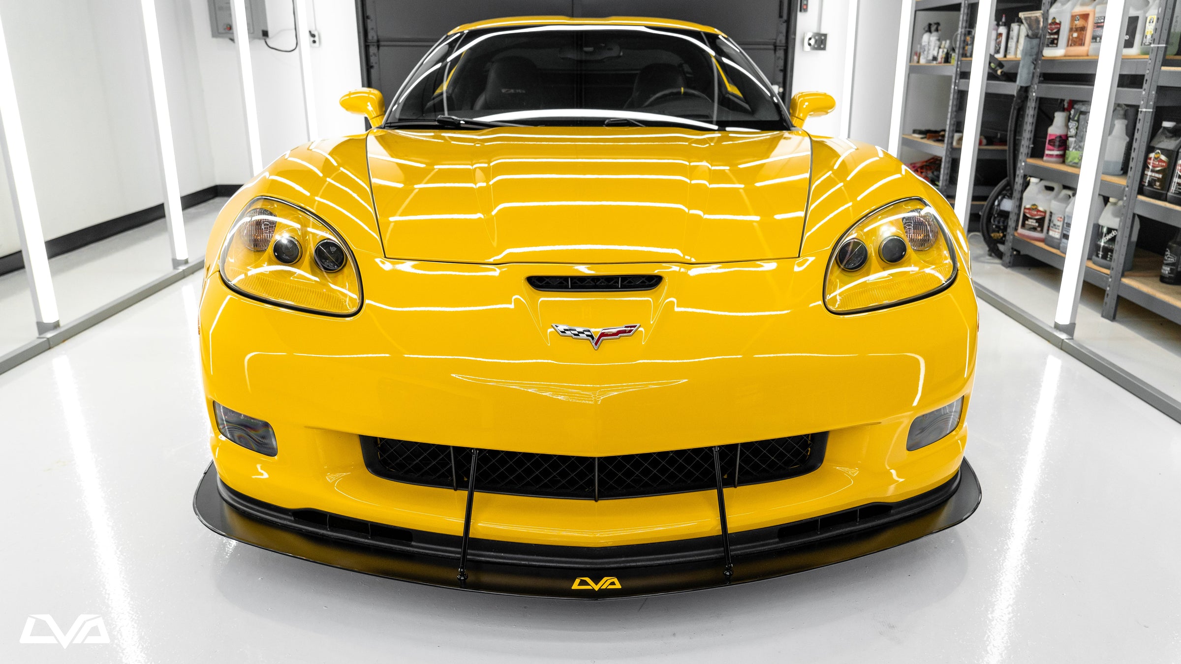 2006-2013 Chevrolet Corvette C6 "Z06" Front Splitter - LVA