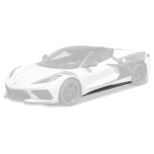 Corvette C8 EOS Performance Side Skirts