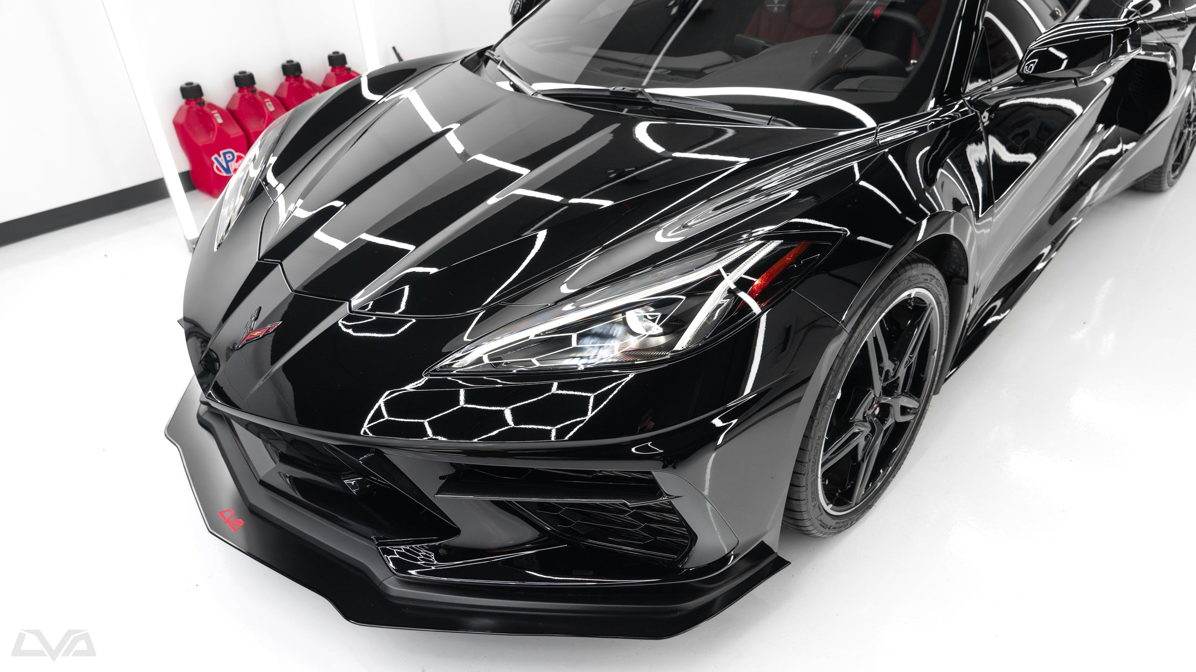 2020-2024 Chevrolet Corvette C8 Front Splitter - LVA