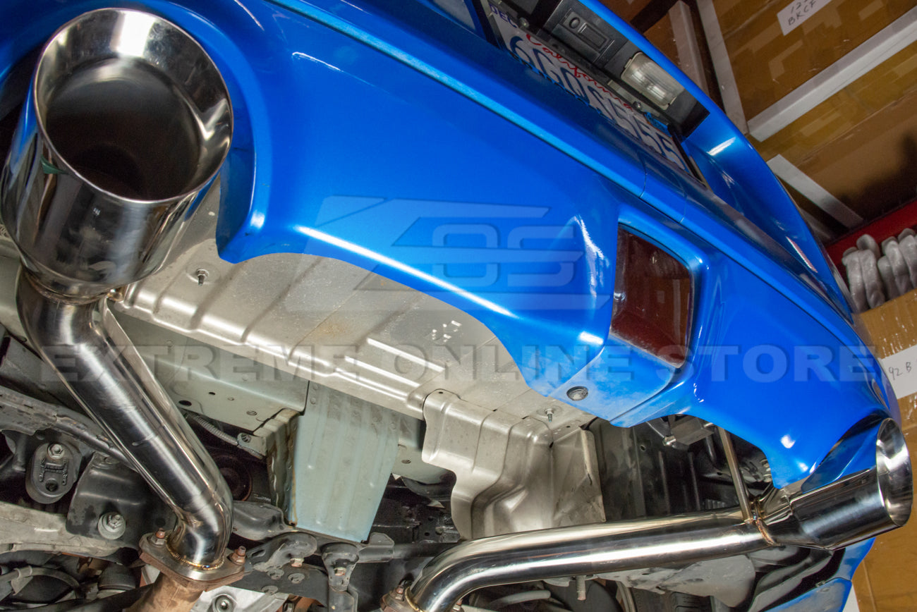 Nissan 370Z | Infiniti Q60 | G37 Coupe Axle Back 4.5" Dual Tips Exhaust