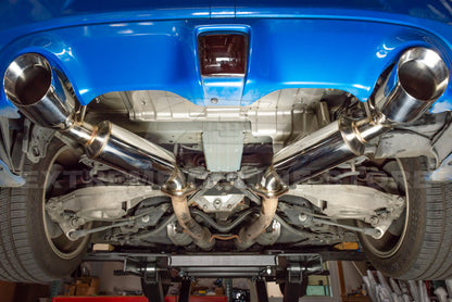 Nissan 370Z | Infiniti Q60 | G37 Coupe Axle Back 4.5" Dual Tips Exhaust