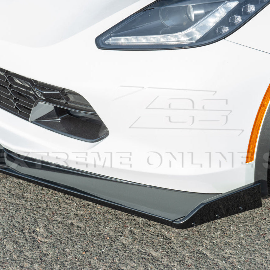 Corvette C7 Stage 2.5 ZR1 Conversion Extended Front Splitter