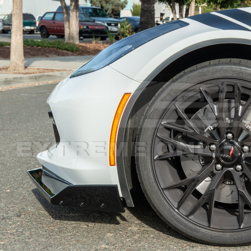 Corvette C7 Stage 2.5 ZR1 Conversion Extended Front Splitter