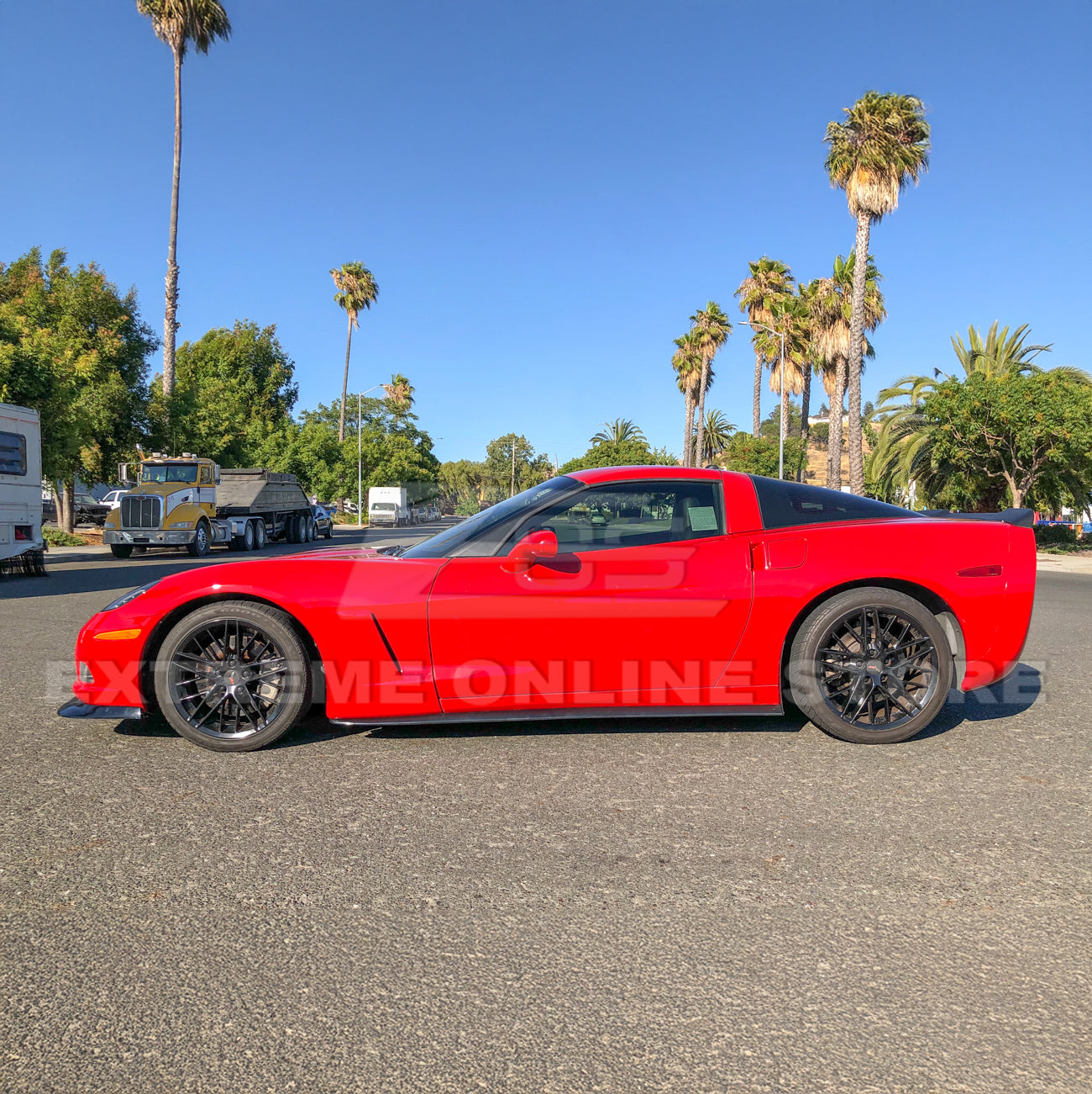 Corvette C6 Base | ZR1 Conversion Side Skirts Rocker Panels