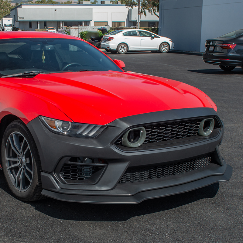 2015-17 Ford Mustang Mach 1 Conversion Front Bumper Kit (W/ LED Grille)