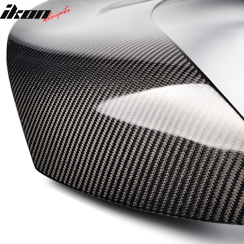 2015-2023 Ford Mustang GT350R Rear Trunk Spoiler Black CF