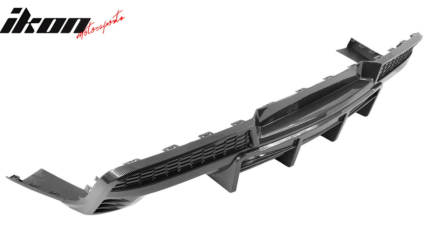 2014-2015 Chevy Camaro Ikon Rear Diffuser Bumper Lip PP