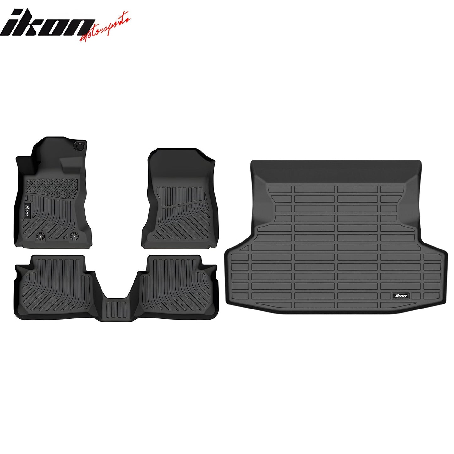 2022-2025 Subaru WRX All Weather 3D Floor Mats Carpets+ Trunk Mat TPE