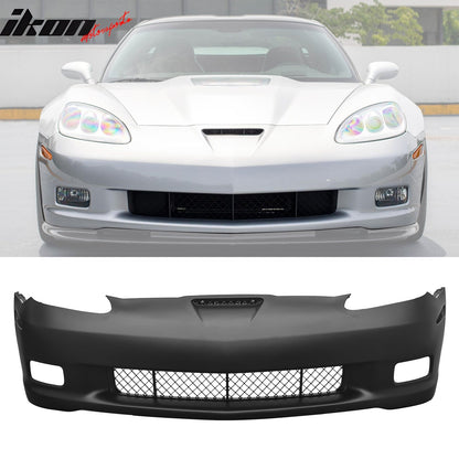 06-13 Chevrolet Corvette C6 Front Bumper Cover Z06 Style Conversion