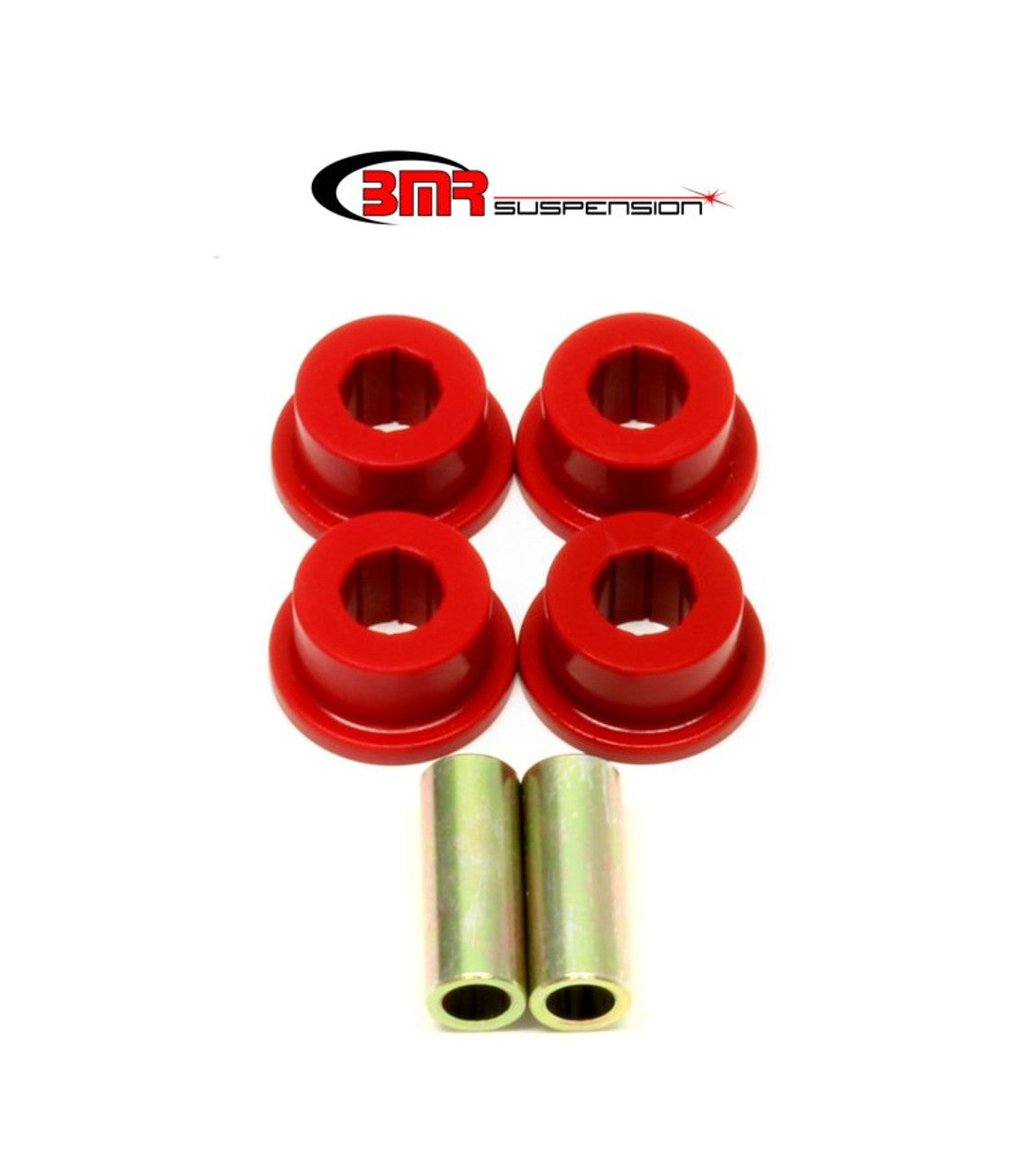 BMR 2010-15 5th Gen Chevrolet Camaro Rear Outer Trailing Arm Bushing Kit - Red