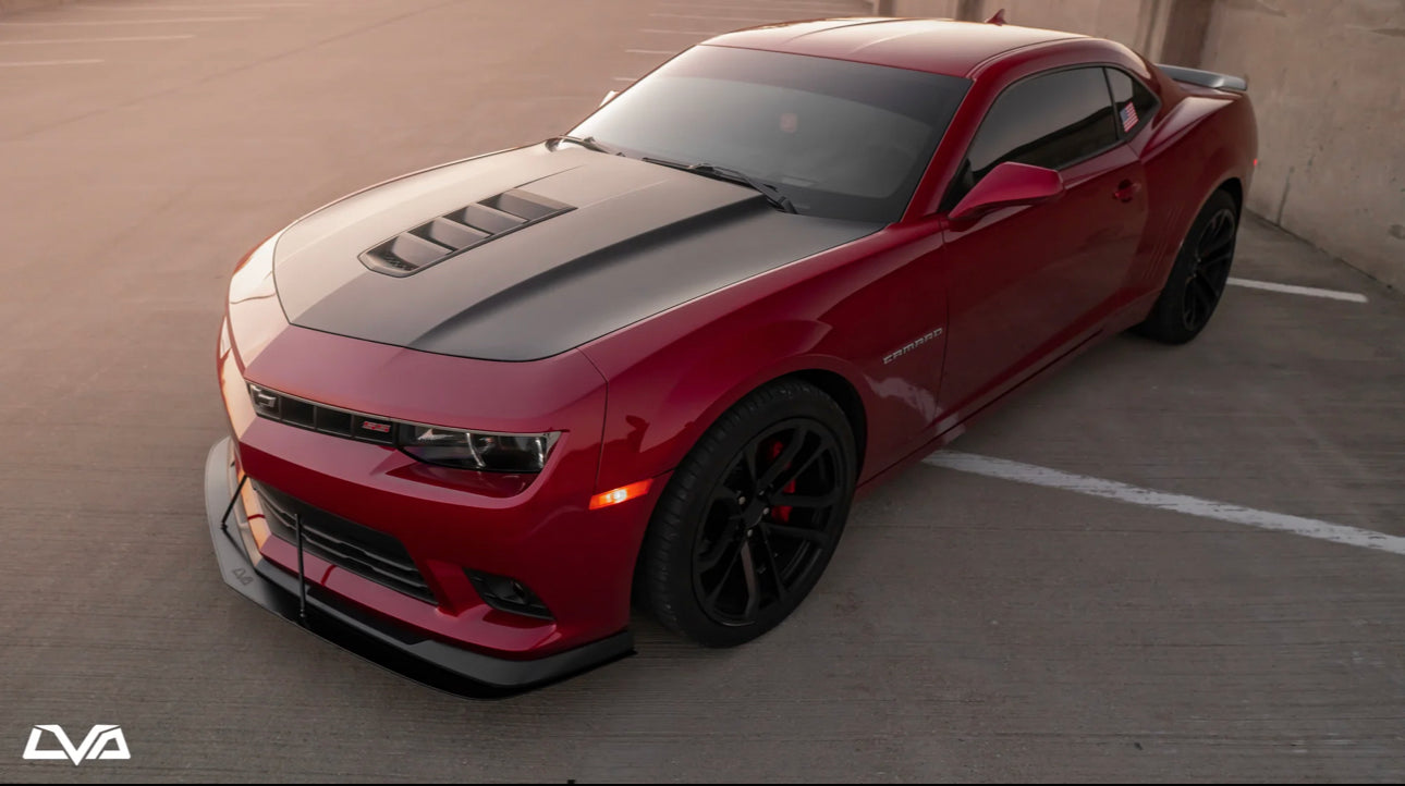 LVA 2014-15 Chevrolet Camaro SS 1LE style Front Splitter