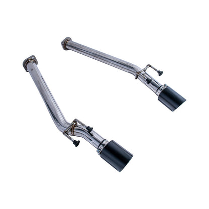2005-06 Pontiac GTO T-304 Muffler Delete Axle Back Dual Black Tips Exhaust
