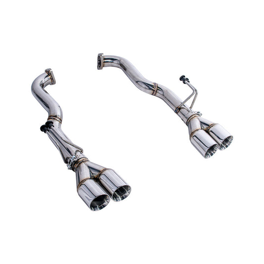 2008-2009 Pontiac G8 T-304 Muffler Delete Quad Tips Axle Back Exhaust