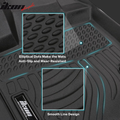 2022-2025 Subaru WRX All Weather 3D Floor Mats Carpets+ Trunk Mat TPE
