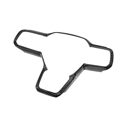 2024+ Ford Mustang DRY CARBON FIBER Steering Wheel Trim Cover