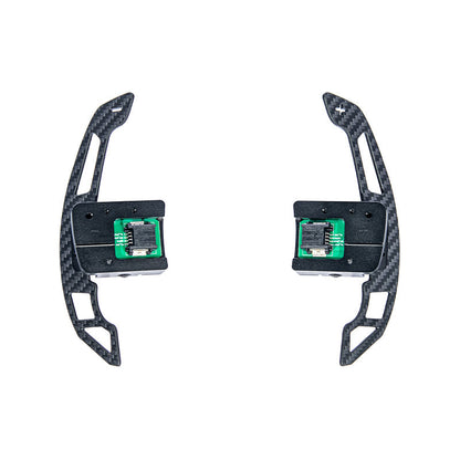 2015-23 Ford Mustang Steering Wheel Magnetic Paddle Shifter Pair