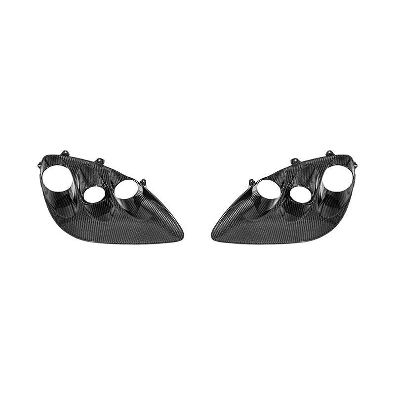 2005-13 Corvette C6 Replacment DRY CARBON FIBER Headlights Housing