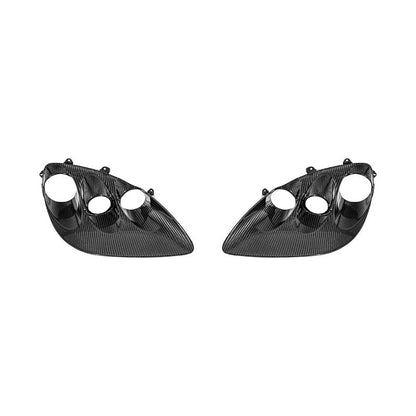 2005-13 Corvette C6 Replacment DRY CARBON FIBER Headlights Housing