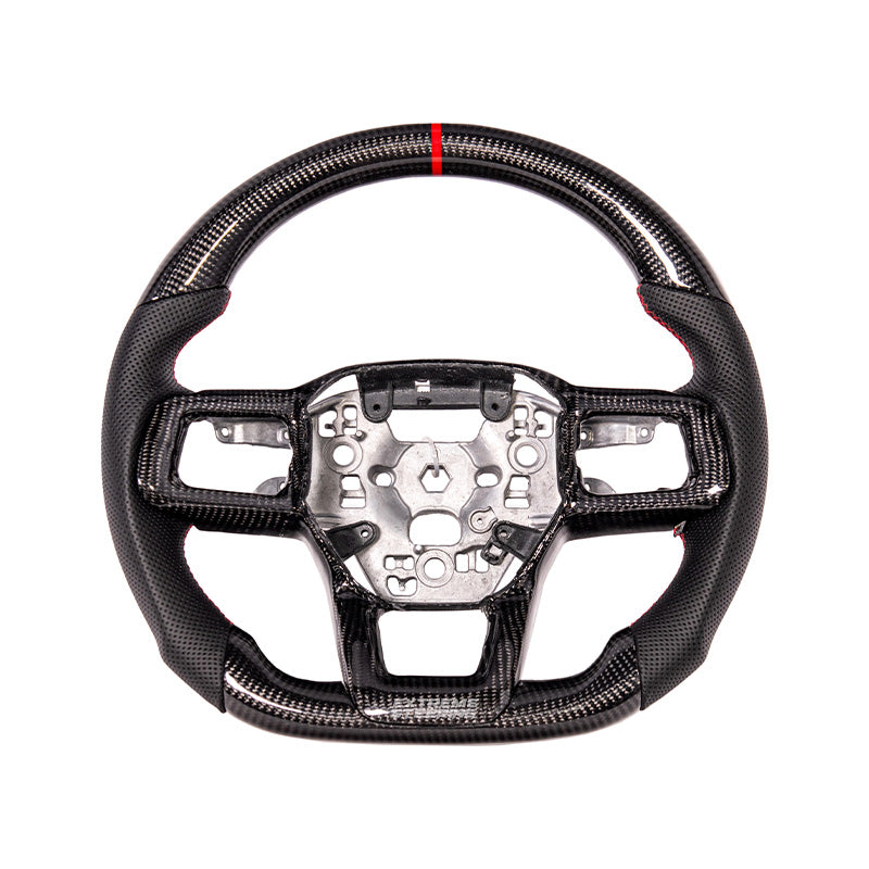2024+ Ford Mustang Carbon Fiber Steering Wheel