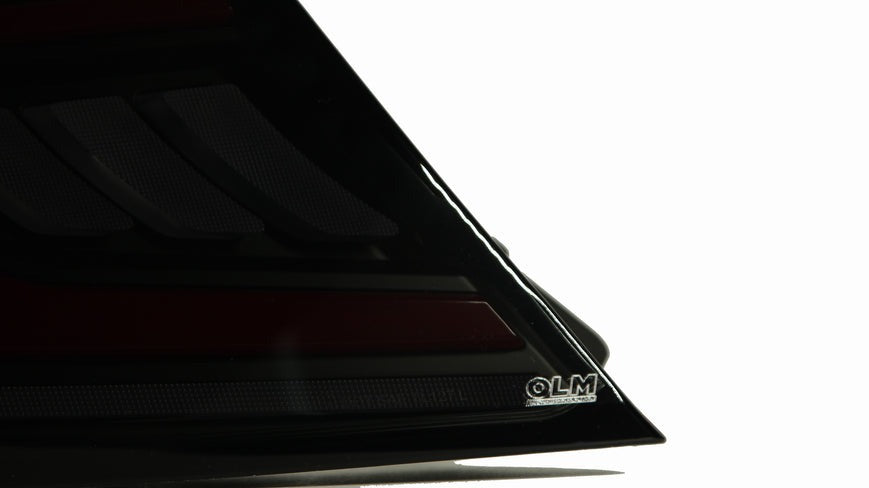 OLM Raiden LED Taillights (Clear Lens/Red Bar) - 2022-2026 Toyota GR86 / Subaru BRZ