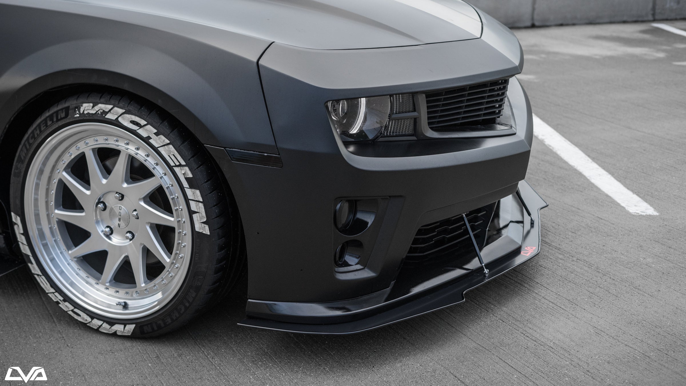 2010-2015 Chevrolet Camaro V.3 Front Splitter - LVA