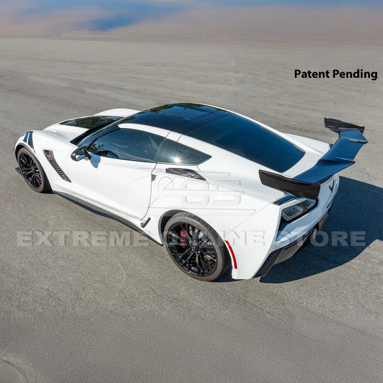 Corvette C7 ZR1 ZTK Conversion Rear Spoiler High Wing