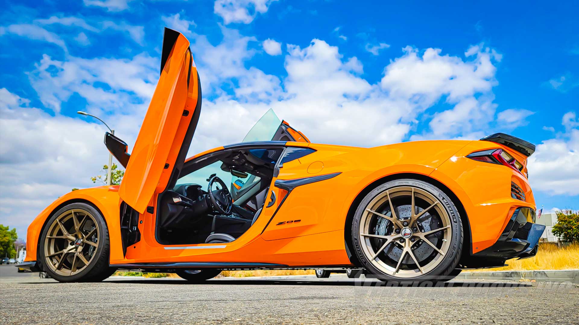 Chevrolet Corvette C8 Vertical Lambo Door