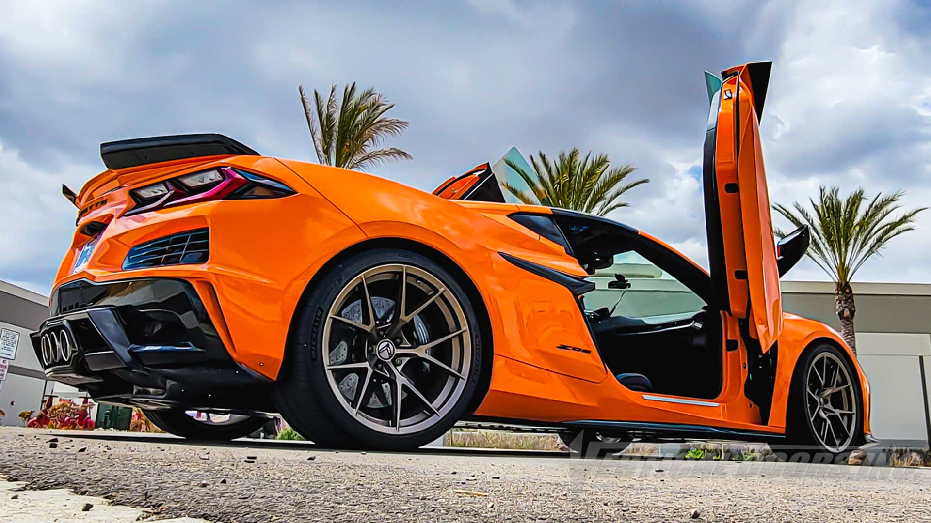 Chevrolet Corvette C8 Vertical Lambo Door