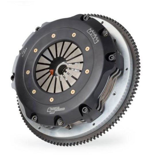 Clutch Masters 89-98 Nissan Skyline Race Series Twin Disc Clutch Kit w/ Aluminum Flywheel (06045-TD8R-A)