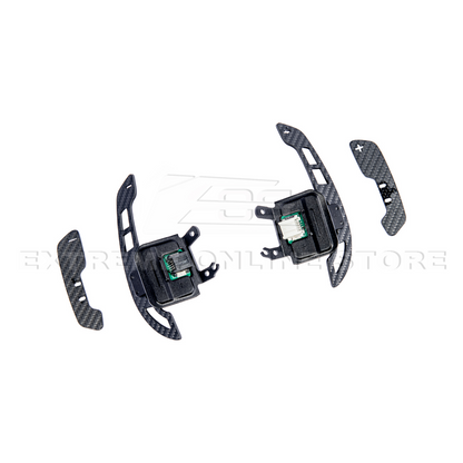2020-Up Corvette C8 Steering Wheel Magnetic Paddle Shifter Pair