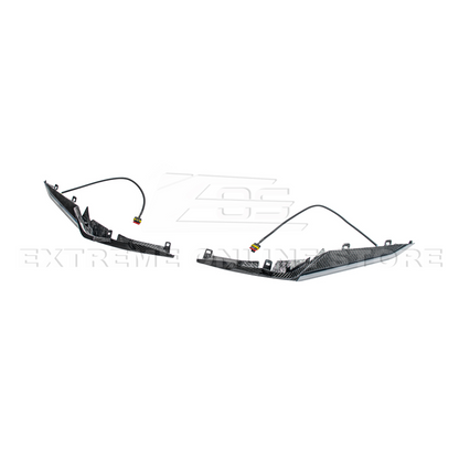 Corvette C8 Z06 Models Sequential LED DRL Light Bar Bezel Insert