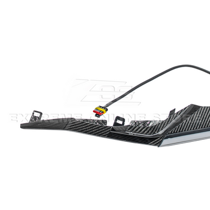Corvette C8 Z06 Models Sequential LED DRL Light Bar Bezel Insert