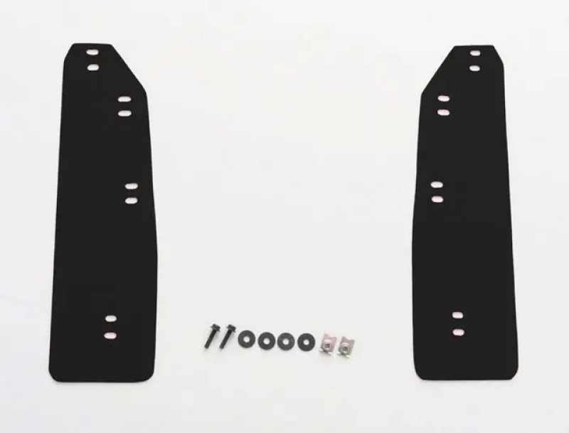 Cusco 2023+ Honda Civic Type-R (FL5) EVA Bolt-On Black Mud Flap (Set of 2) - Front Only (3F7 850 FB)