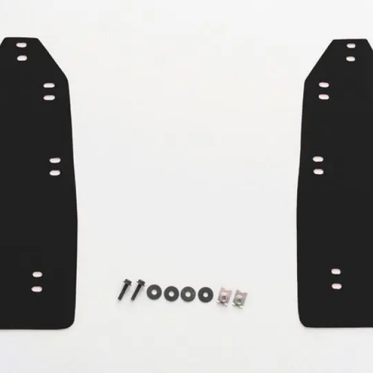 Cusco 2023+ Honda Civic Type-R (FL5) EVA Bolt-On Black Mud Flap (Set of 2) - Front Only (3F7 850 FB)