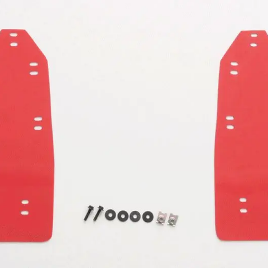 Cusco 2023+ Honda Civic Type-R (FL5) EVA Bolt-On Red Mud Flap (Set of 2) - Front Only (3F7 850 FR)