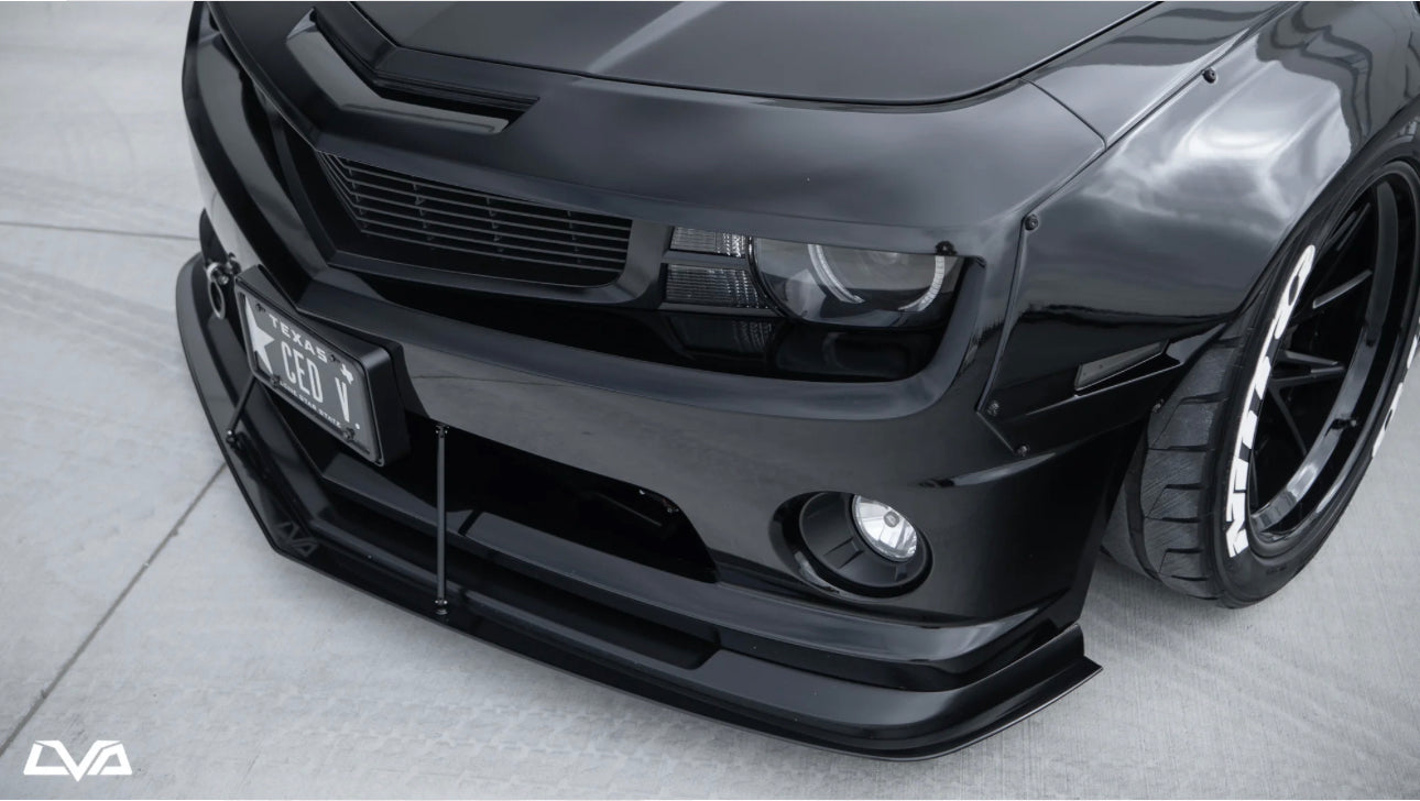 LVA 2010-2015 CHEVROLET CAMARO LIP-SPECIFIC V.2 STYLE FRONT SPLITTER