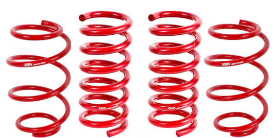 BMR 15-17 S550 Mustang Performance Version Lowering Springs (Set Of 4) - Red