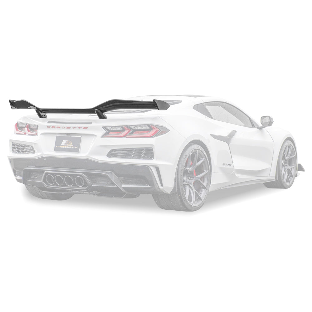 Chevrolet Corvette C8 Z06 DRY CARBON FIBER Rear High Wing