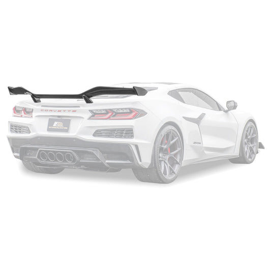 Chevrolet Corvette C8 Z06 DRY CARBON FIBER Rear High Wing