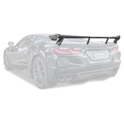 5VM Package Corvette C8 Stingray DRY CARBON FIBER Rear Spoiler