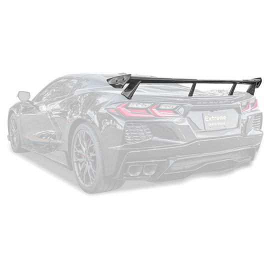 5VM Package Corvette C8 Stingray DRY CARBON FIBER Rear Spoiler