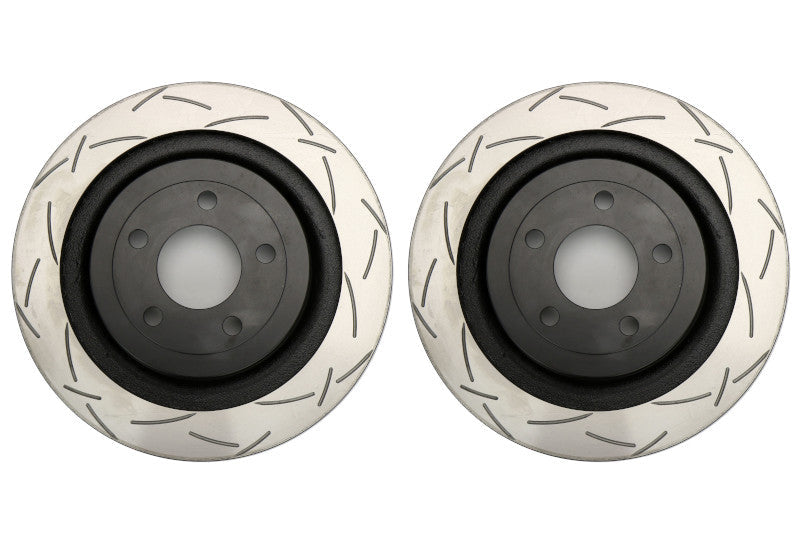 DBA 4000 Series Slotted Rotor Pair Rear - 2015-2017 Ford Mustang EcoBoost / GT (w/o Brembo Brakes)