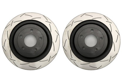 DBA 4000 Series Slotted Rotor Pair Rear - 2015-2017 Ford Mustang EcoBoost / GT (w/o Brembo Brakes)