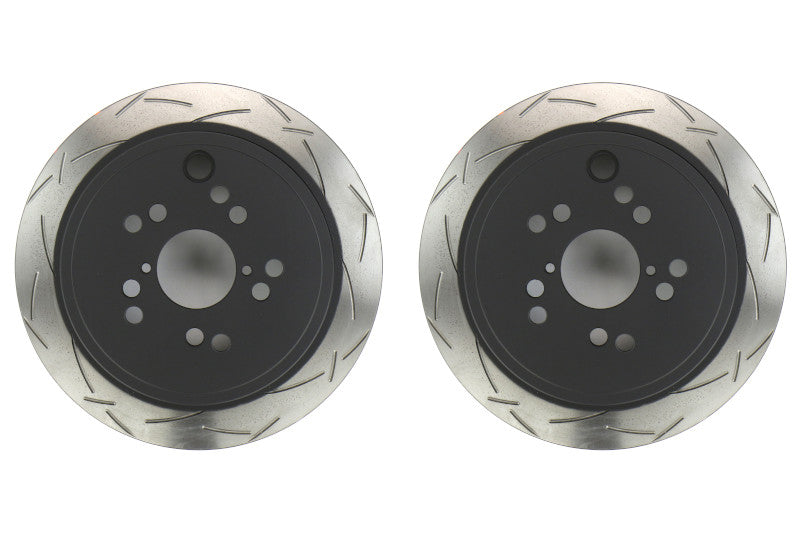 DBA 4000 Series T-Slot Slotted Rotor Rear Pair - Subaru Models (Inc. 2008-2014 WRX)