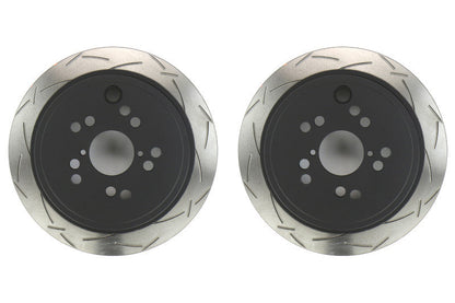 DBA 4000 Series T-Slot Slotted Rotor Rear Pair - Subaru Models (Inc. 2008-2014 WRX)