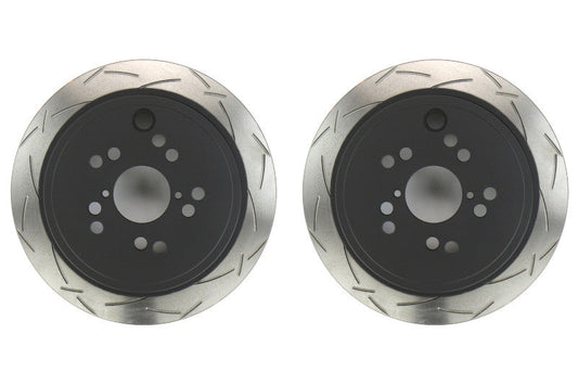 DBA 4000 Series T-Slot Slotted Rotor Rear Pair - Subaru Models (Inc. 2008-2014 WRX)