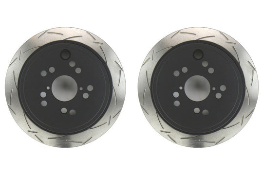 DBA 4000 Series T-Slot Slotted Rotor Rear Pair - Subaru Models (Inc. 2008-2014 WRX)