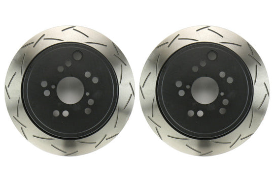 DBA 4000 Series T-Slot Slotted Rear Rotor Pair - 2013-2016 Scion FR-S / 2013-2020 Subaru BRZ / 2017-2019 Toyota 86