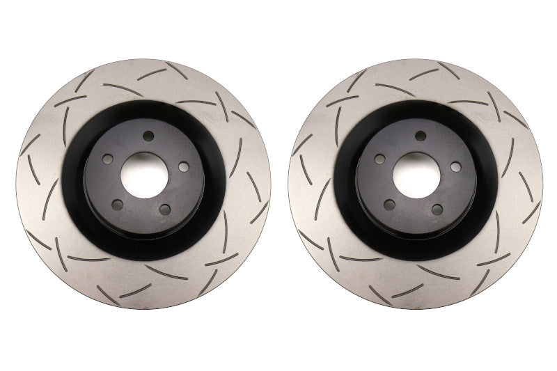 DBA 4000 Series T3 Slotted Front Rotor Pair - 2016-2018 Ford Focus RS