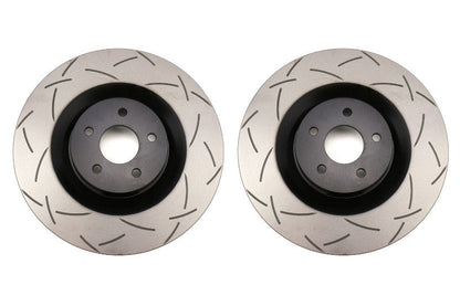 DBA 4000 Series T3 Slotted Front Rotor Pair - 2016-2018 Ford Focus RS